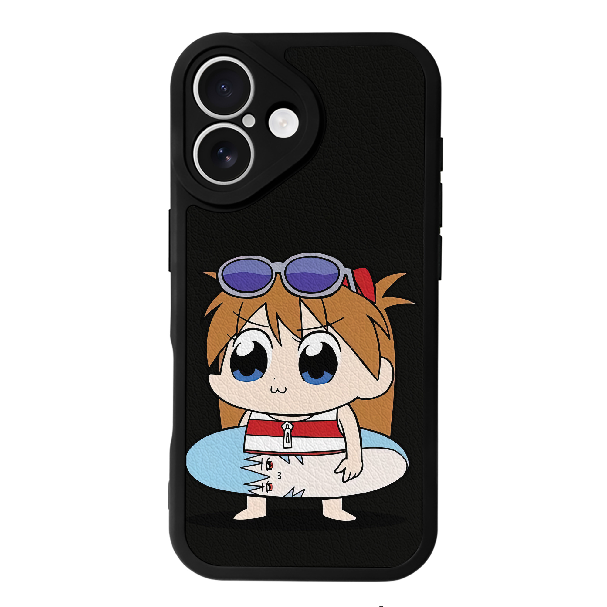 （画像用） EVA 新世紀エヴァンゲリオン 【iPhone 16シリーズ対応】シリコンスマホケース（レザー調） 材質：シリコン